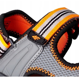 Sandales pour garçon 4F multicolore HJL20 JSAM003 90S gris 4