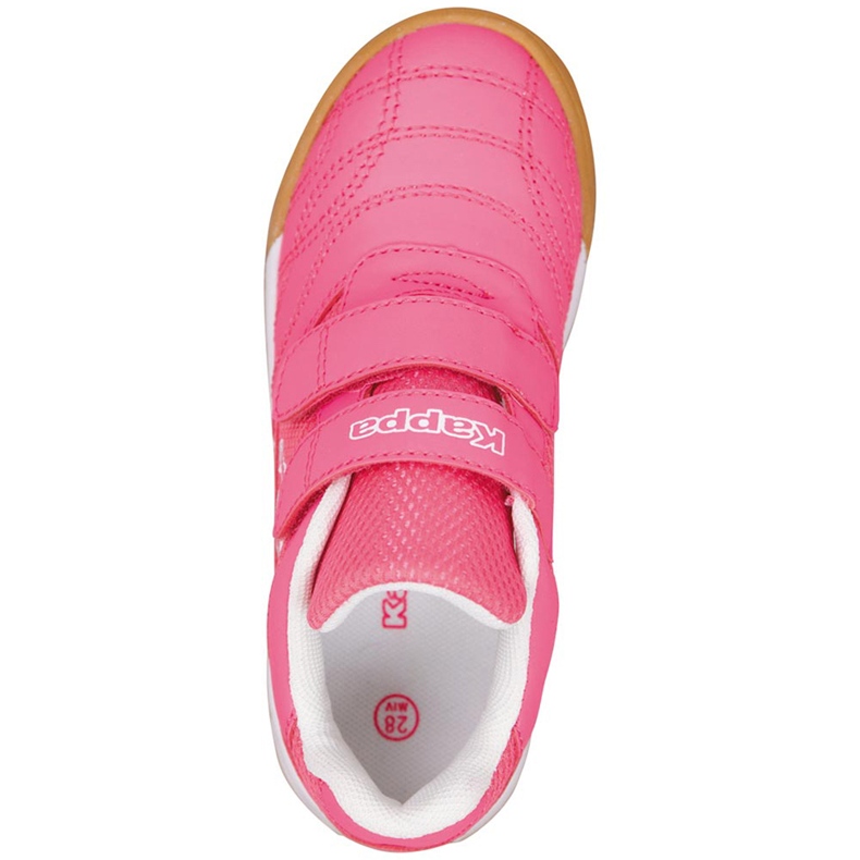 Kappa Kickoff K chaussures pour enfants rose et blanc 260509K 2210 1 Kappa Kickoff K chaussures pour enfants rose et blanc 260509K 2210 1
