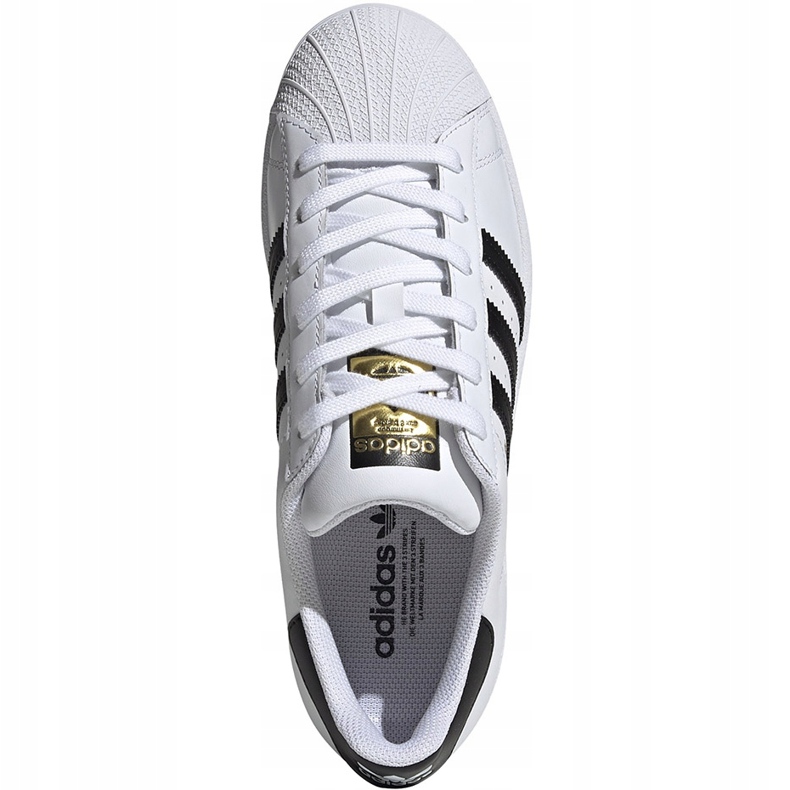 Chaussures femme adidas Superstar W blanc FV3284 1