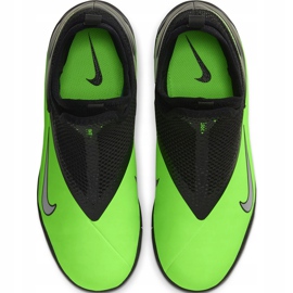 Nike Phantom Vsn 2 Academy Df Tf Junior CD4078 306 chaussures de football multicolore vert 1