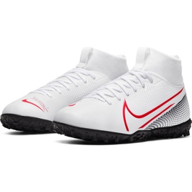 Chaussure de football Nike Mercurial Superfly 7 Academy Tf Jr AT8143 160 multicolore blanche 3