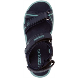 Sandales pour enfants Kappa Breezy Ii K Footwear Kids bleu marine-menthe 260679K 6737 1