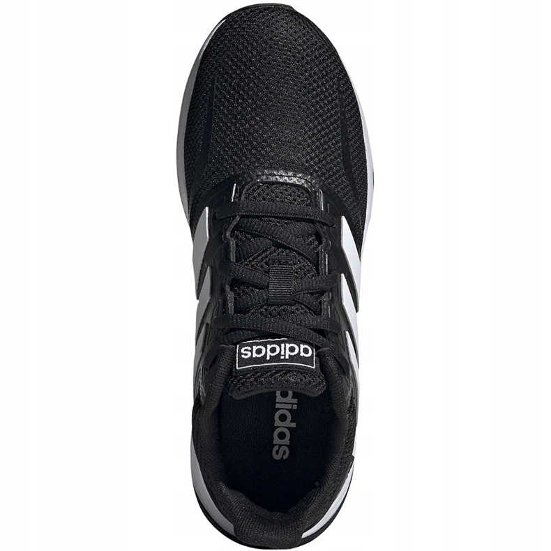 Adidas Runfalcon K chaussures enfants noir et blanc EG2545 1