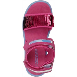 Kappa Seaqueen K Footwear Sandales enfant rose-bleu 260767K 2260 1