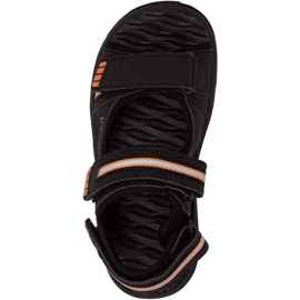 Kappa Symi K Footwear Kids sandales noires et orange pour enfants 260685K 1144 1