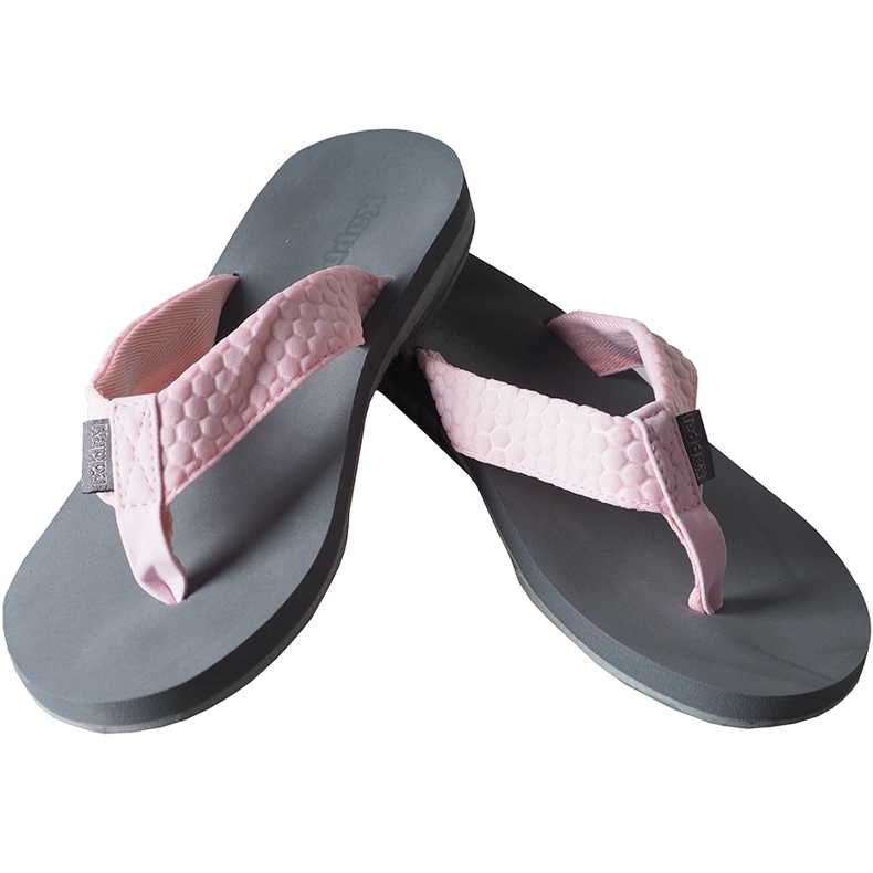 Chaussons pour femmes Kappa Pahoa gris-rose 242668 2116 1