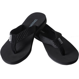 Chaussons femme Kappa Pahoa noirs 242668 1111 le noir 1