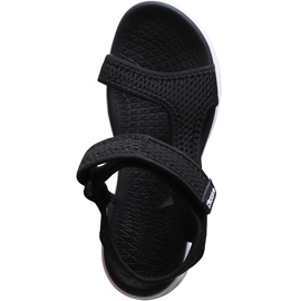 Sandales pour femmes Kappa Vedity Ii noir et blanc 242811 1110 1