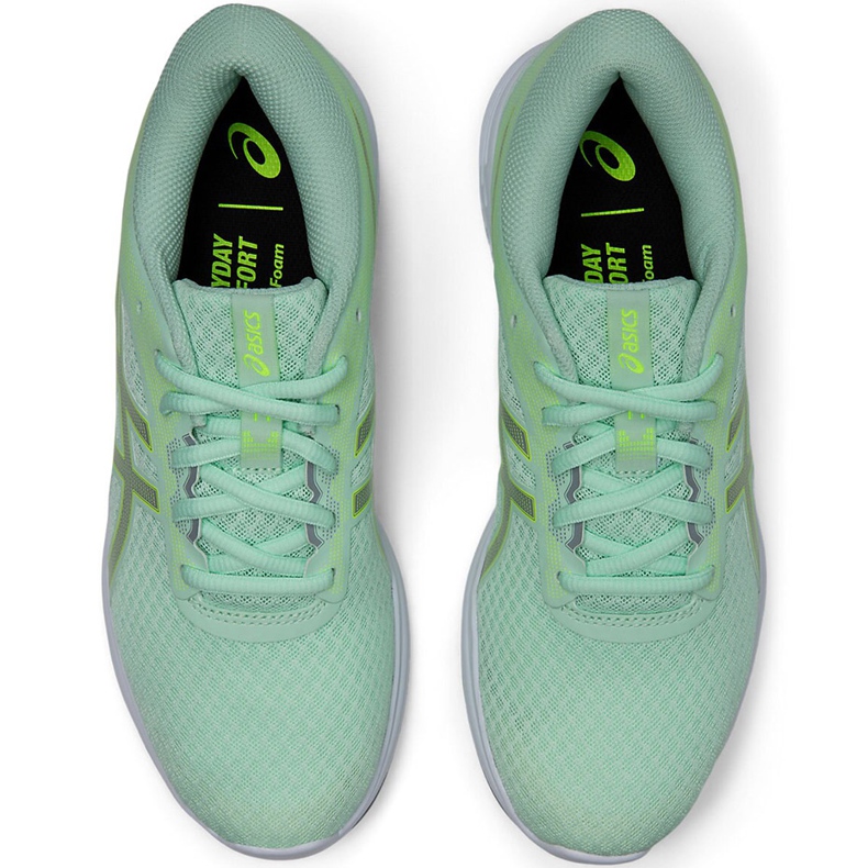 Chaussures running femme Asics Gel-Patriot 11 menthe 1012A484 300 vert jaune 1