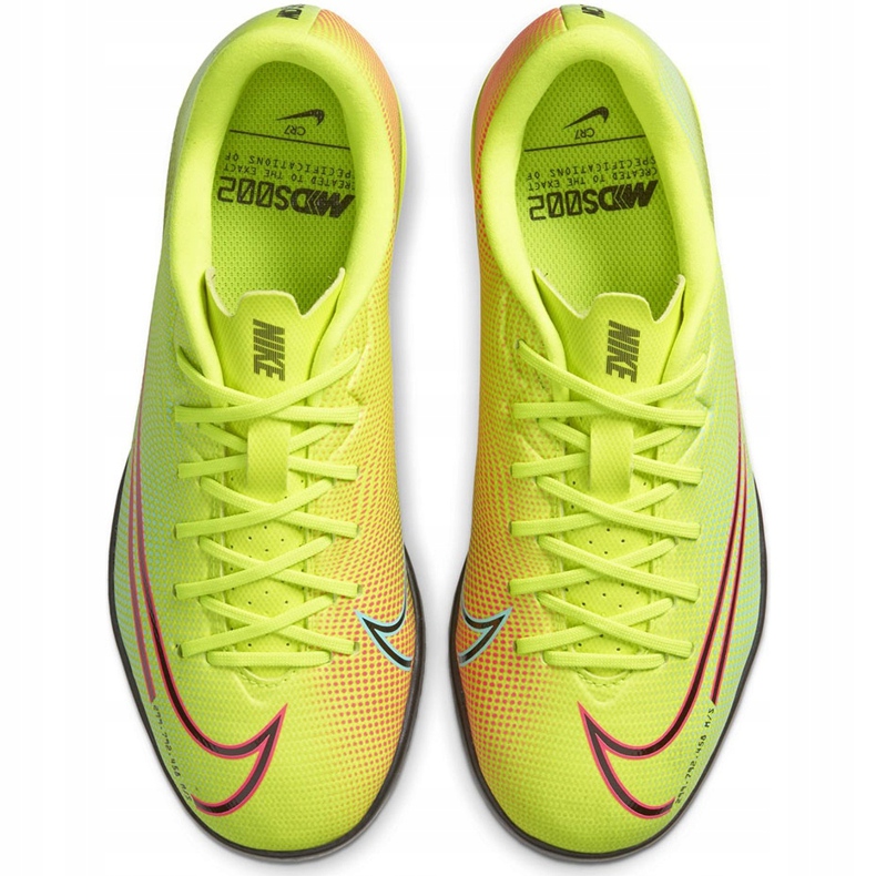 Chaussure de football Nike Mercurial Vapor 13 Academy Mds Ic CJ1300 703 multicolore jaune 1