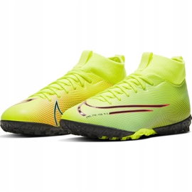 Chaussure de football Nike Mercurial Superfly 7 Academy Mds Tf Junior BQ5407 703 multicolore jaune 3