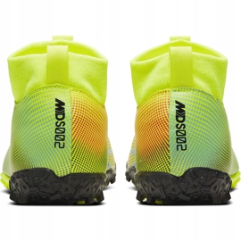 Chaussure de football Nike Mercurial Superfly 7 Academy Mds Tf Junior BQ5407 703 multicolore jaune 4