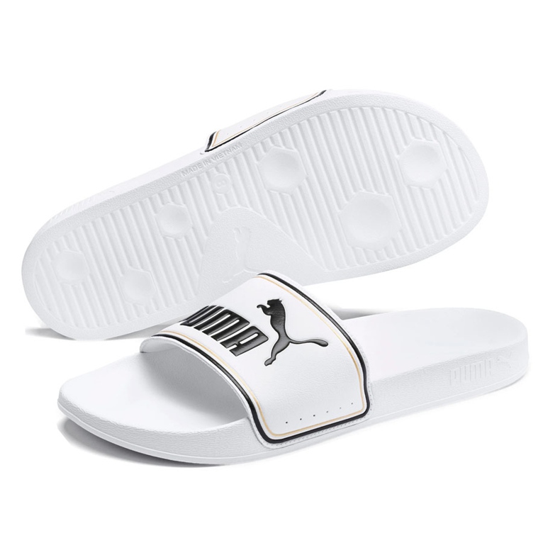 Chaussons Puma Leadcat Ftr blancs 372276 02 blanche 1