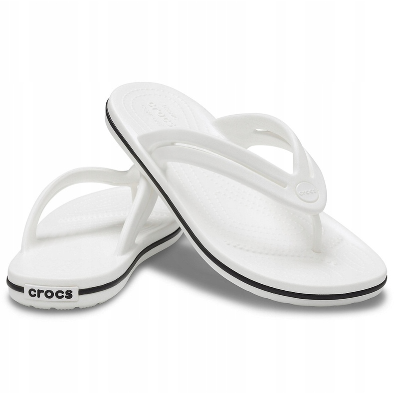 Crocs Crocband Flip W blanc 206100 100 blanche 1