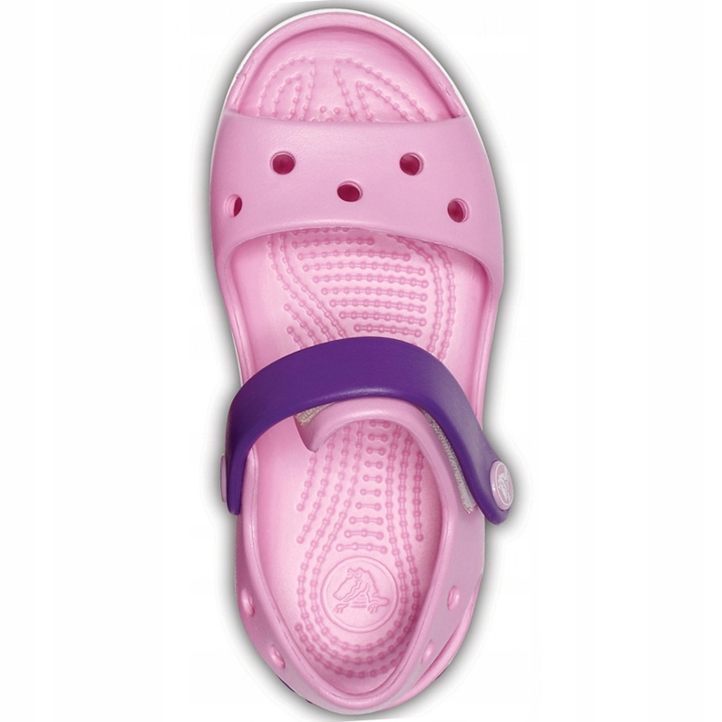 Sandales Crocs pour enfants Crocband Sandal Kids rose clair-violet 12856 6AI 1