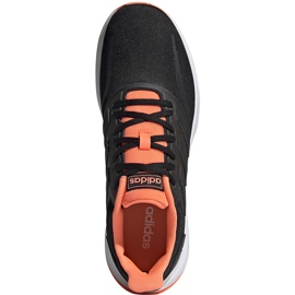 Adidas Runfalcon chaussures pour hommes noir et orange EG8609 le noir 1 Adidas Runfalcon chaussures pour hommes noir et orange EG8609 le noir 1