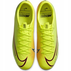 Chaussure de football Nike Mercurial Vapor 13 Academy Mds FG / MG Junior CJ0980 703 jaune jaune 1