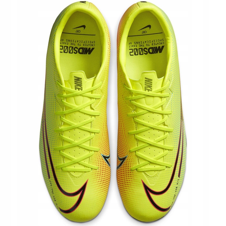 Chaussure de football Nike Mercurial Vapor 13 Academy Mds FG / MG CJ1292 703 jaune jaune 1