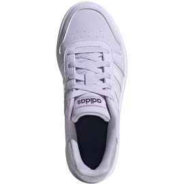 Chaussures enfant Adidas Hoops 2.0 K violet clair EG9075 1