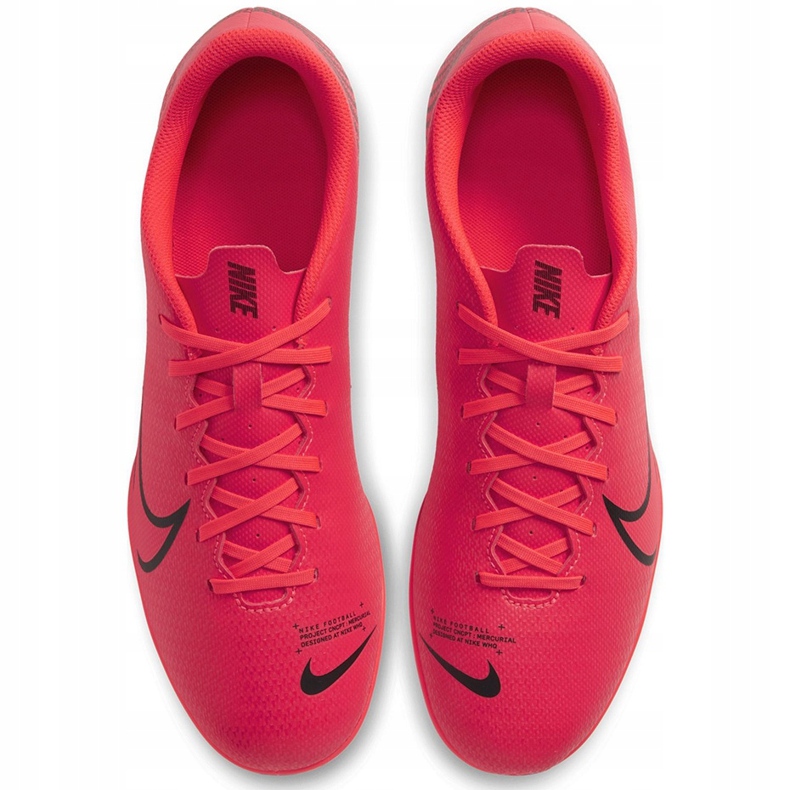Chaussures de football Nike Mercurial Vapor 13 Club FG / MG AT7968 606 multicolore rouge 1