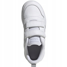 Adidas Tensaur C blanc chaussures pour enfants EG4089 blanche 1 Adidas Tensaur C blanc chaussures pour enfants EG4089 blanche 1