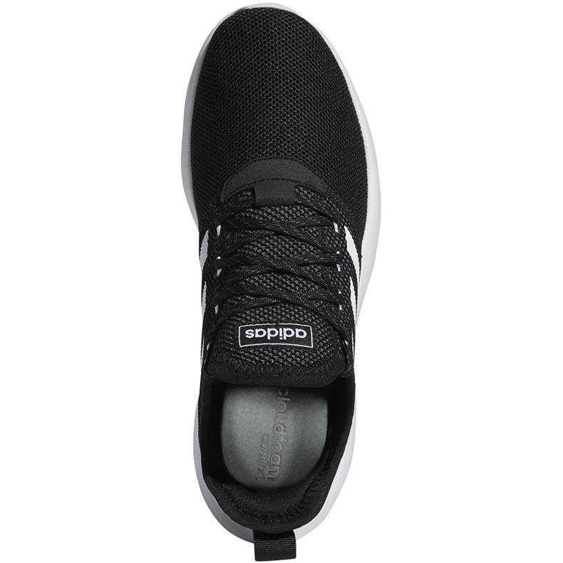 Chaussures homme Adidas Lite Racer Rbn noir et blanc F36650 1