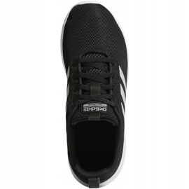 Adidas Lite Racer Cln K chaussures pour enfants noir et blanc BB7051 1