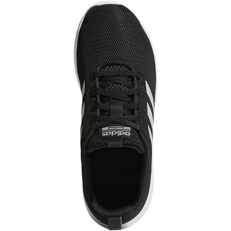 Adidas Lite Racer Cln K chaussures pour enfants noir et blanc BB7051 1