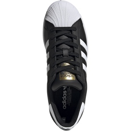 Adidas Superstar W chaussures pour femmes FV3286 blanche le noir 1