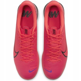 Nike Mercurial Vapor 13 Academy Ic AT7993 606 chaussures de football rose rouge 1