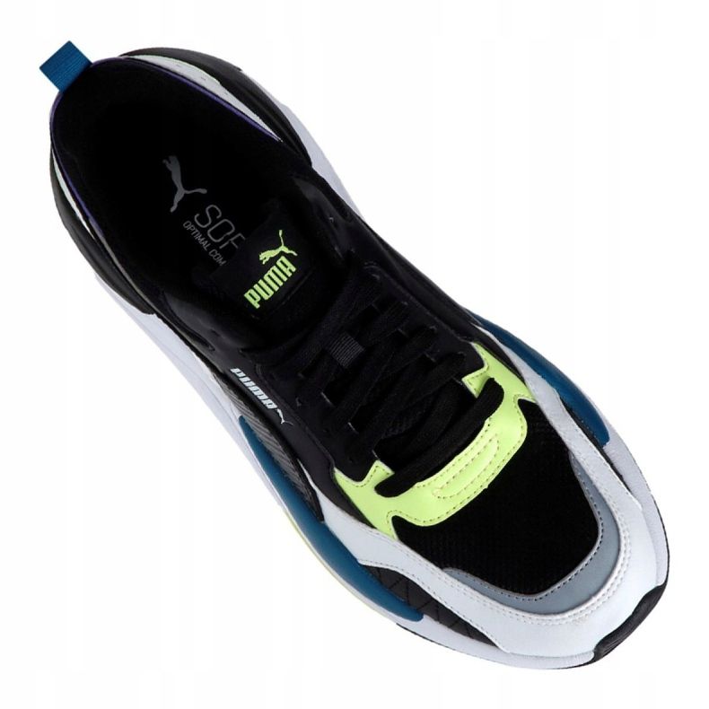 Chaussures Puma X-Ray 2 Square M 373108-01 blanche le noir multicolore 2