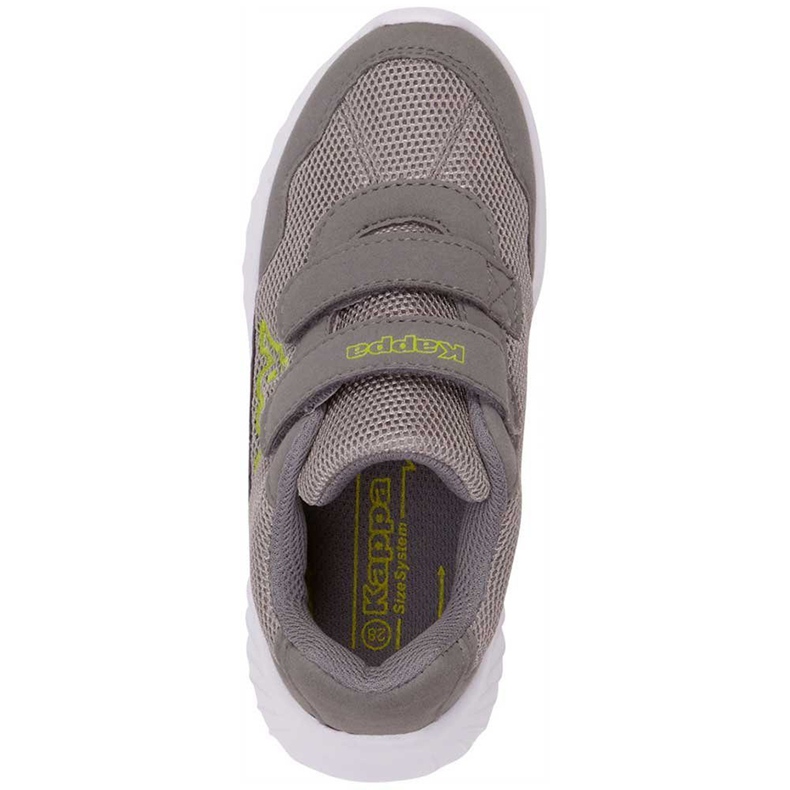 Kappa Cracker Ii K chaussures pour enfants gris-lime 260647K 1633 1