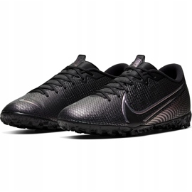 Nike Mercurial Vapor 13 Academy Tf AT7996 010 chaussures de football le noir le noir 3