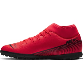 Nike Mercurial Superfly 7 Club Tf AT7980 606 chaussures de football rouge rouge 1