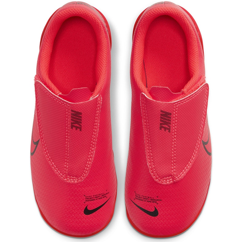 Nike Mercurial Vapor 13 Club Mg PS (V) Junior AT8162 606 chaussures de football multicolore rouge 1