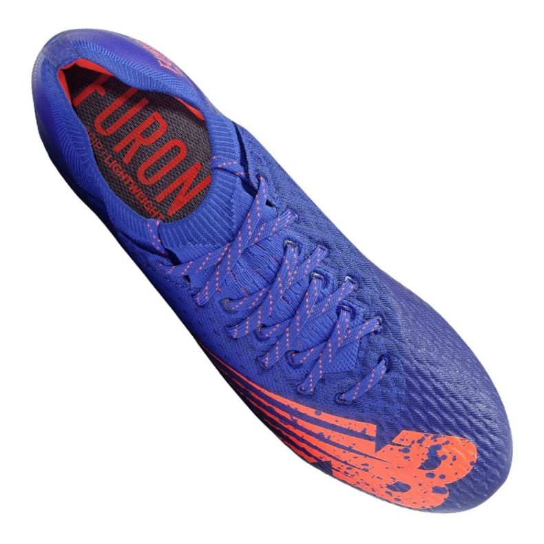 Chaussures de football New Balance Furon v6 Pro Fg CO6 814070-60 multicolore violet 1