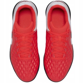 Nike Tiempo Legend 8 Club Ic Junior AT5882 606 chaussures de football multicolore rouge 1 Nike Tiempo Legend 8 Club Ic Junior AT5882 606 chaussures de football multicolore rouge 1