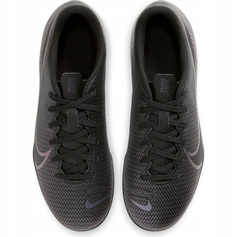 Chaussures de football Nike Mercurial Vapor 13 Club FG/MG Junior AT8161 010 noir noir 1