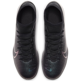 Chaussures de football Nike Mercurial Superfly 7 Club FG / MG AT7949 010 multicolore le noir 1