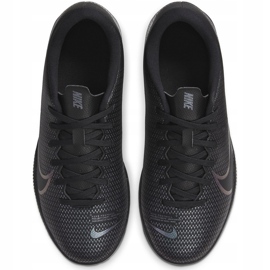 Nike Mercurial Vapor 13 Club Ic Junior AT8169 010 chaussures de football noir noir 1