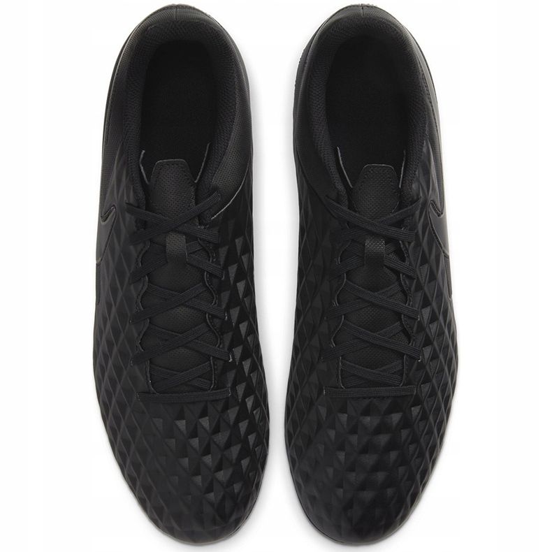 Chaussures de football Nike Tiempo Legend 8 Club FG / MG AT6107 010 noir noir 1