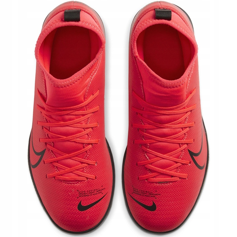 Nike Mercurial Superfly 7 Club Ic Junior AT8153 606 chaussures de football multicolore rouge 1