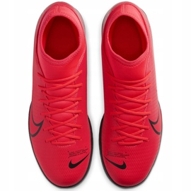 Nike Mercurial Superfly 7 Club Ic AT7979 606 chaussures de football noir rouge 1