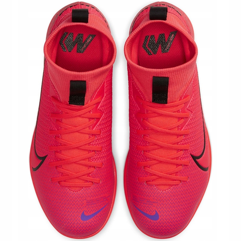 Nike Mercurial Superfly 7 Academy Ic Junior AT8135 606 chaussures de football rouge rouge 1