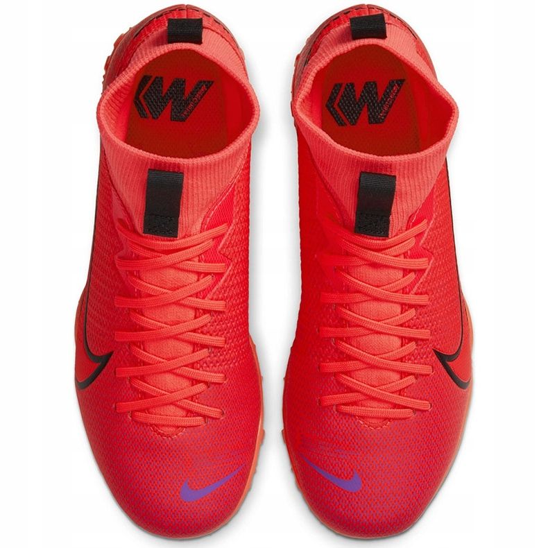 Chaussure de football Nike Mercurial Superfly 7 Academy Tf Junior AT8143 606 rouge rouge 1