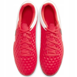 Chaussures de football Nike Tiempo Legend 8 Club FG / MG AT6107 606 rouge rouge 1