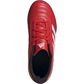 Adidas Copa 20.4 Tf rouge Junior EF1925 chaussures de football 1
