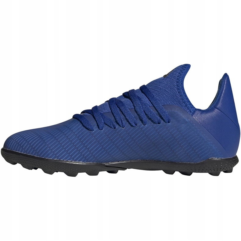 Chaussures de foot Adidas X 19.3 Tf Junior EG7172 bleu bleu 1