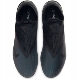 Nike React Phantom Vsn 2 Pro Df Ic CD4170 010 chaussures de football le noir le noir 1