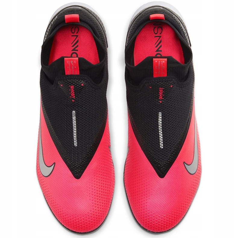 Chaussure de football Nike React Phantom Vsn 2 Pro Df Ic CD4170 606 rouge noir rouge 1